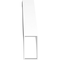 Ekena Millwork 6-in. W x 28-in. D x 28-in. H Funston Architectural Grade PVC Knee Brace BRCP06X28X28FST - alternate 2